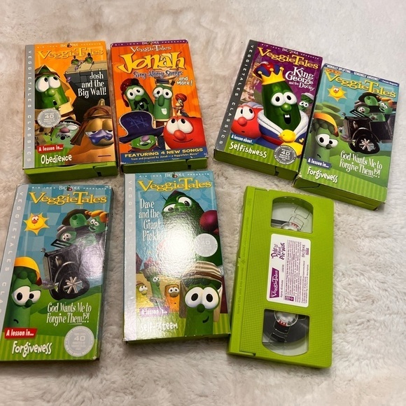 Veggie Tales VHS lot - Picture 9 of 9